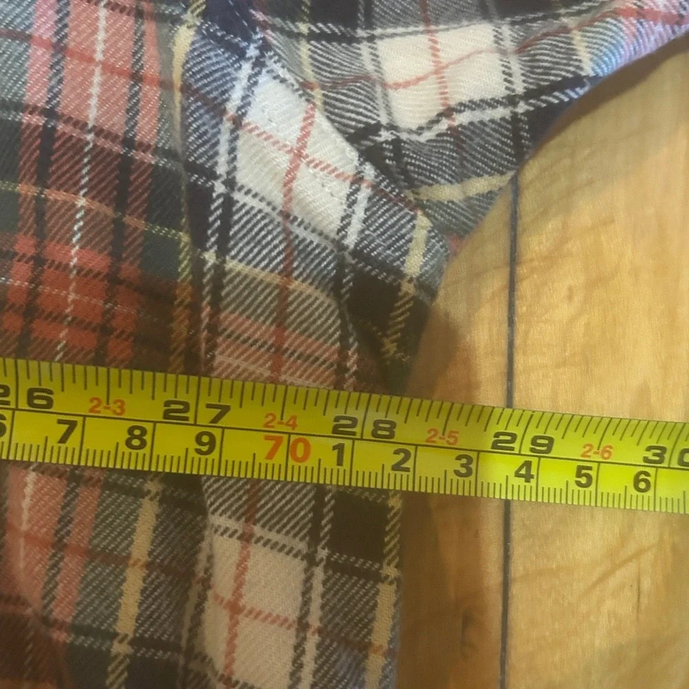 Polo Ralph Lauren‎ Plaid Flannel Shirt Mens 3XB Red Multi Cotton Preppy Outdoors